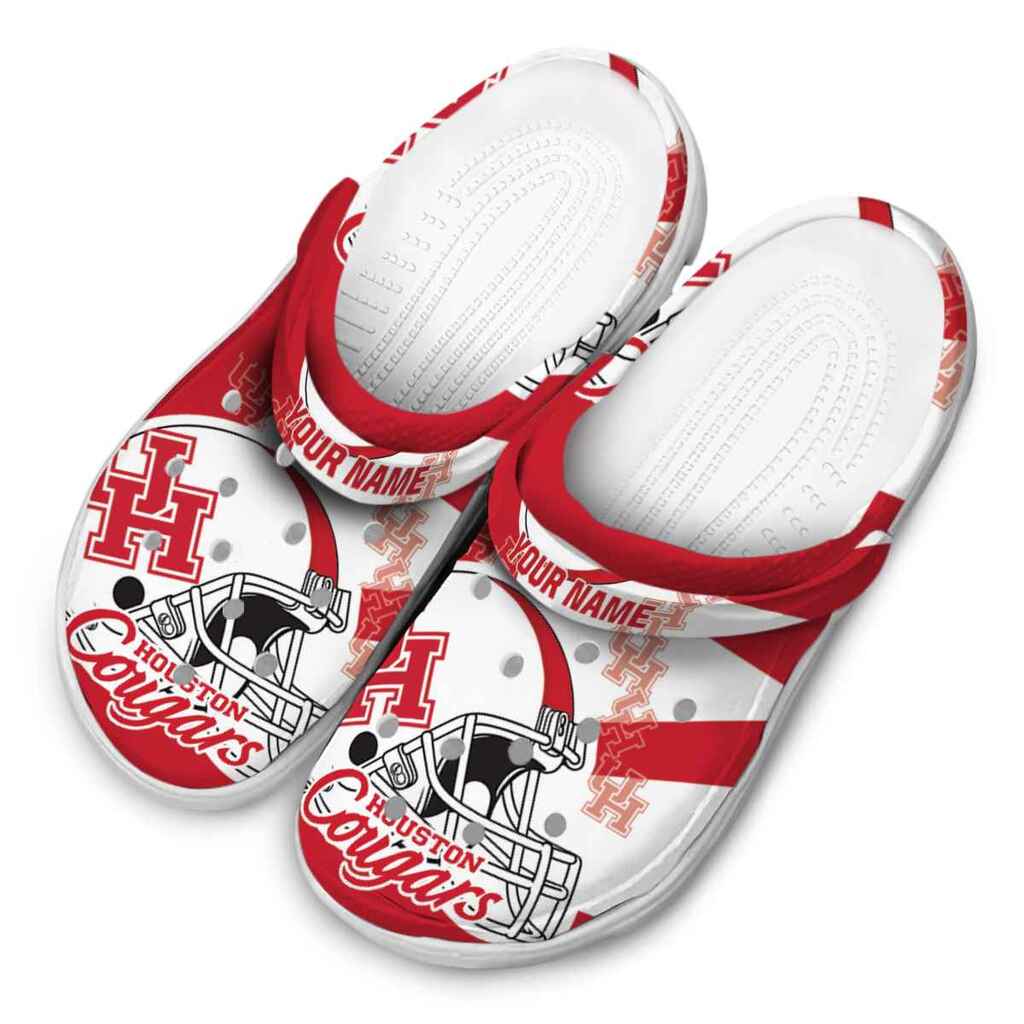 Personalized Houston Cougars Football Helmet ClogTVC1801785 - Image 4