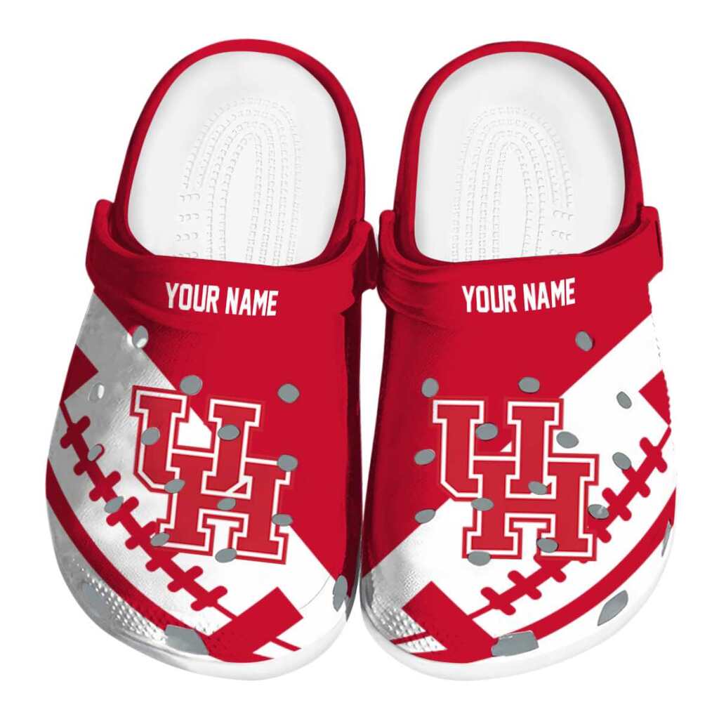 Personalized Houston Cougars Football Motif ClogTVC1801785