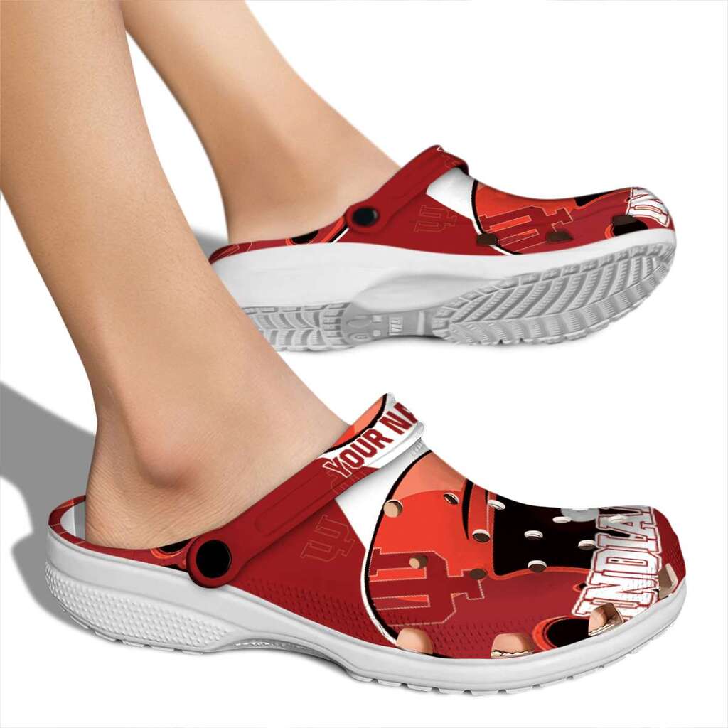 Personalized Indiana Hoosiers Baseball Helmet ClogTVC1801817 - Image 2