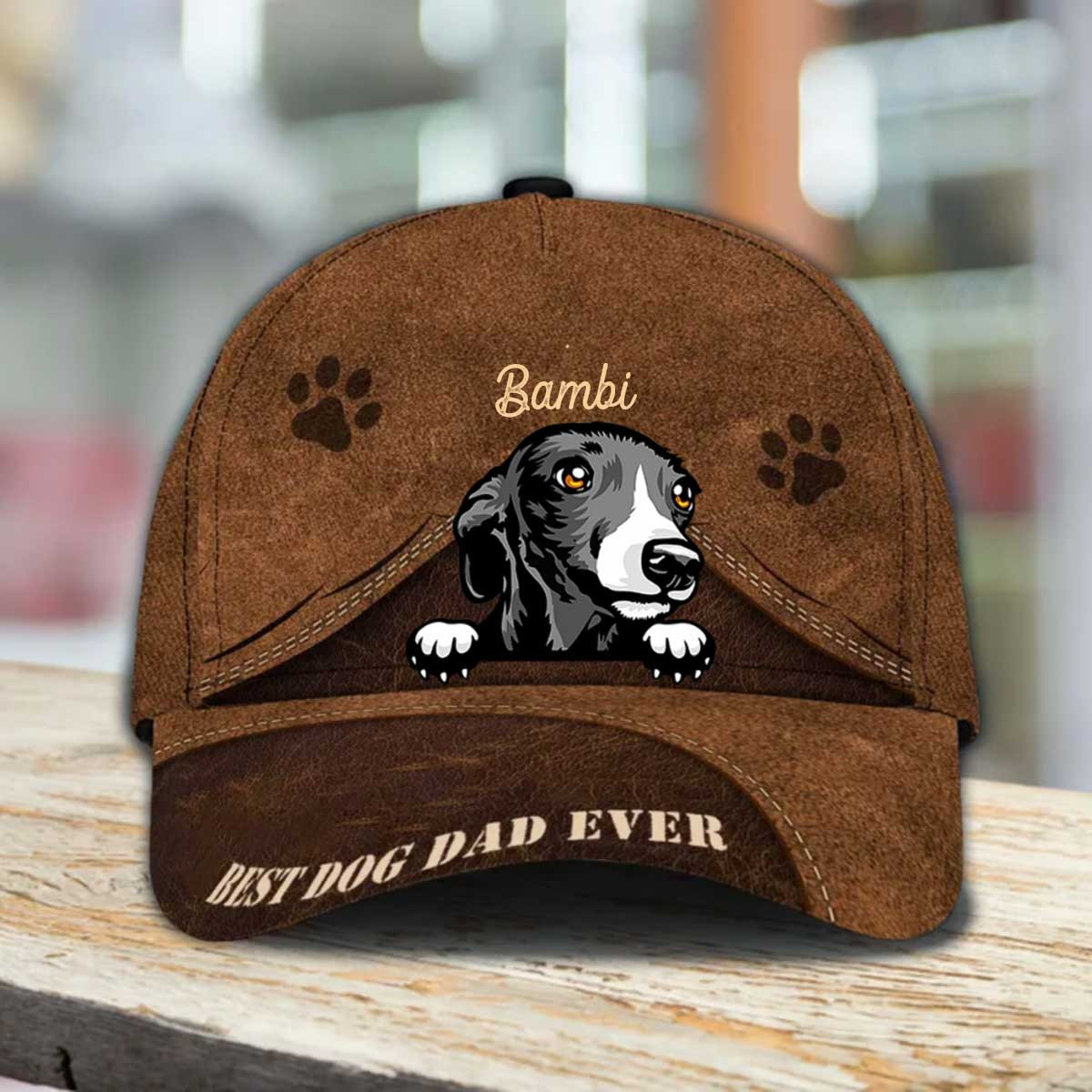 Personalized Italian Greyhound Hat, Custom Photo Italian Greyhound 3D Cap Trucker Hats Custom Hats Gifts For Men & Women