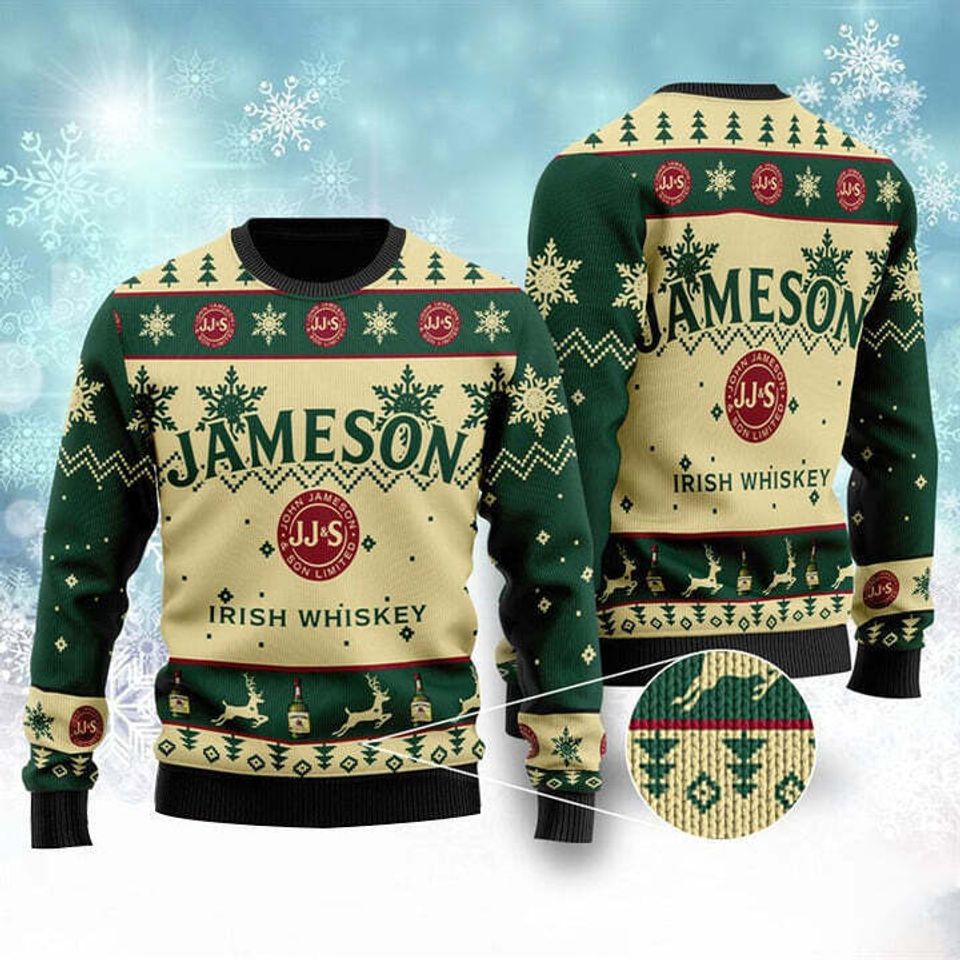 Personalized Jameson Christmas Ugly Sweater