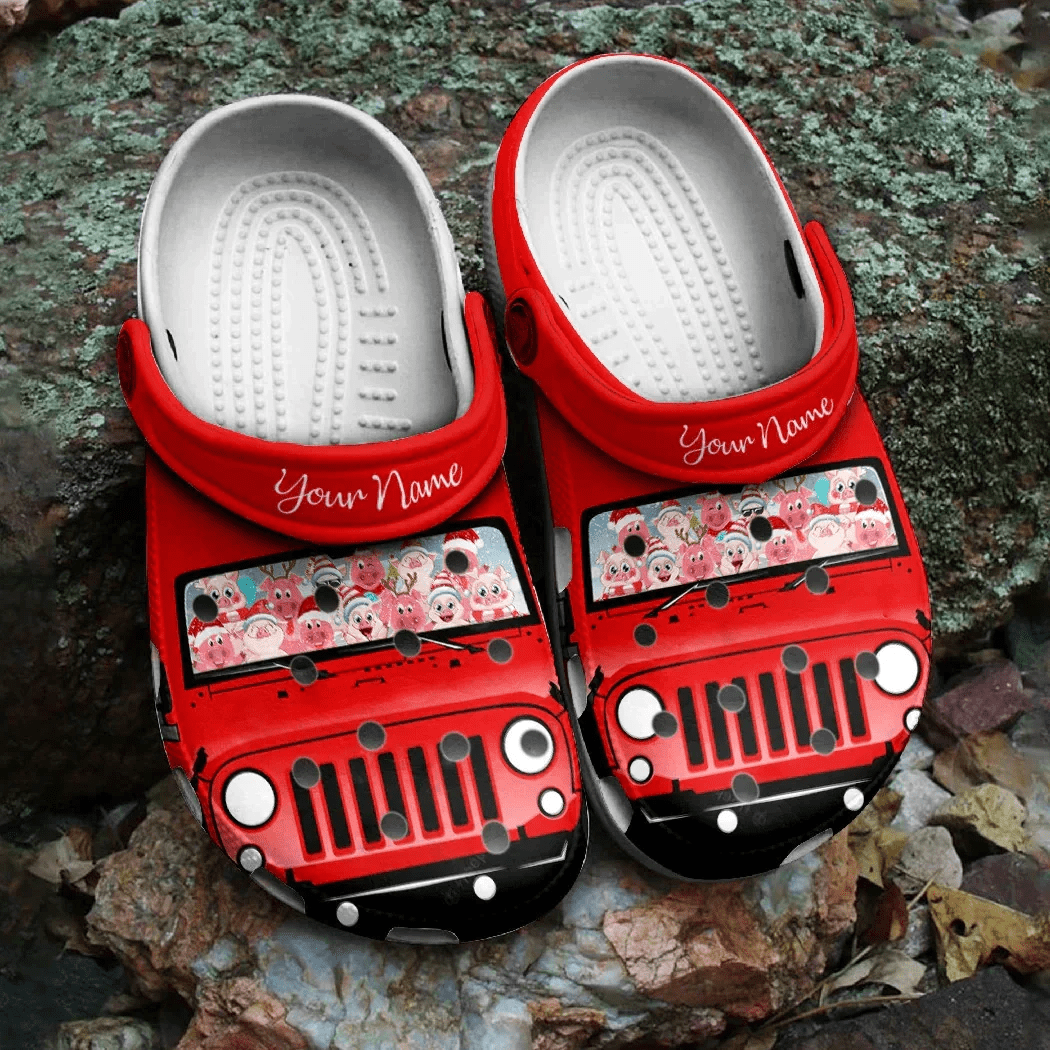 Personalized Jeep Crocs Clogs Comfortable Crocband Shoes For Men Women