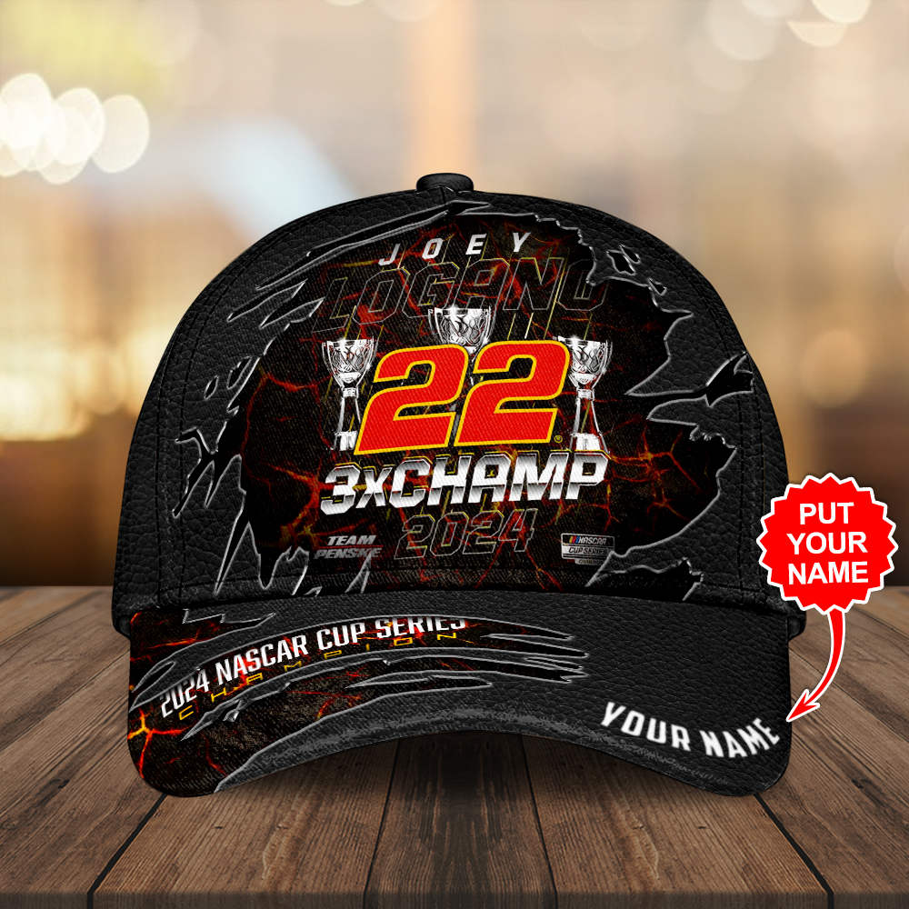 Personalized Joey Logano Motocycle Personalized Cap For Fan Baseball Cap Classic Hat