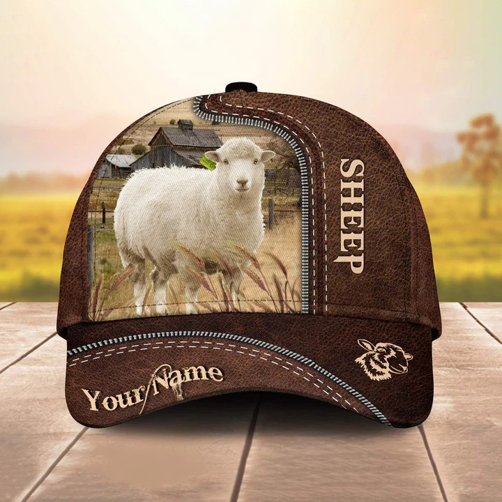 Personalized Katahdin Sheep Hats For Farmers, Katahdin Sheep Vintage Cap for Men, Husband and Dad Trucker Hats Custom Hats Gifts For Men & Women