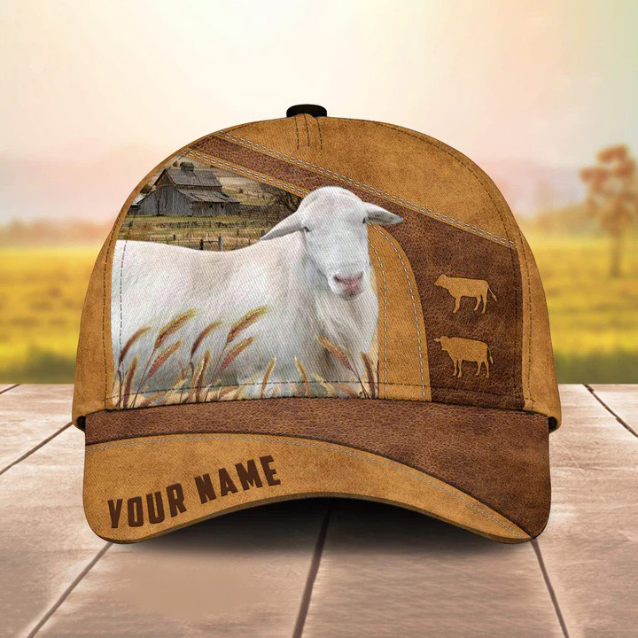 Personalized Katahdin Sheep Hats For Farmers, Katahdin Sheep Vintage Cap for Men, Husband and Dad Trucker Hats Custom Hats Gifts For Men & Women