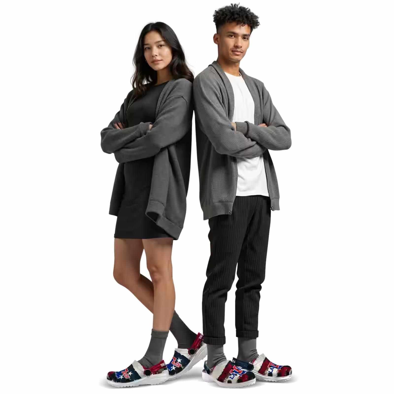 Personalized LA Tech Patriotic Stripes ClogTVC1801698 - Image 7