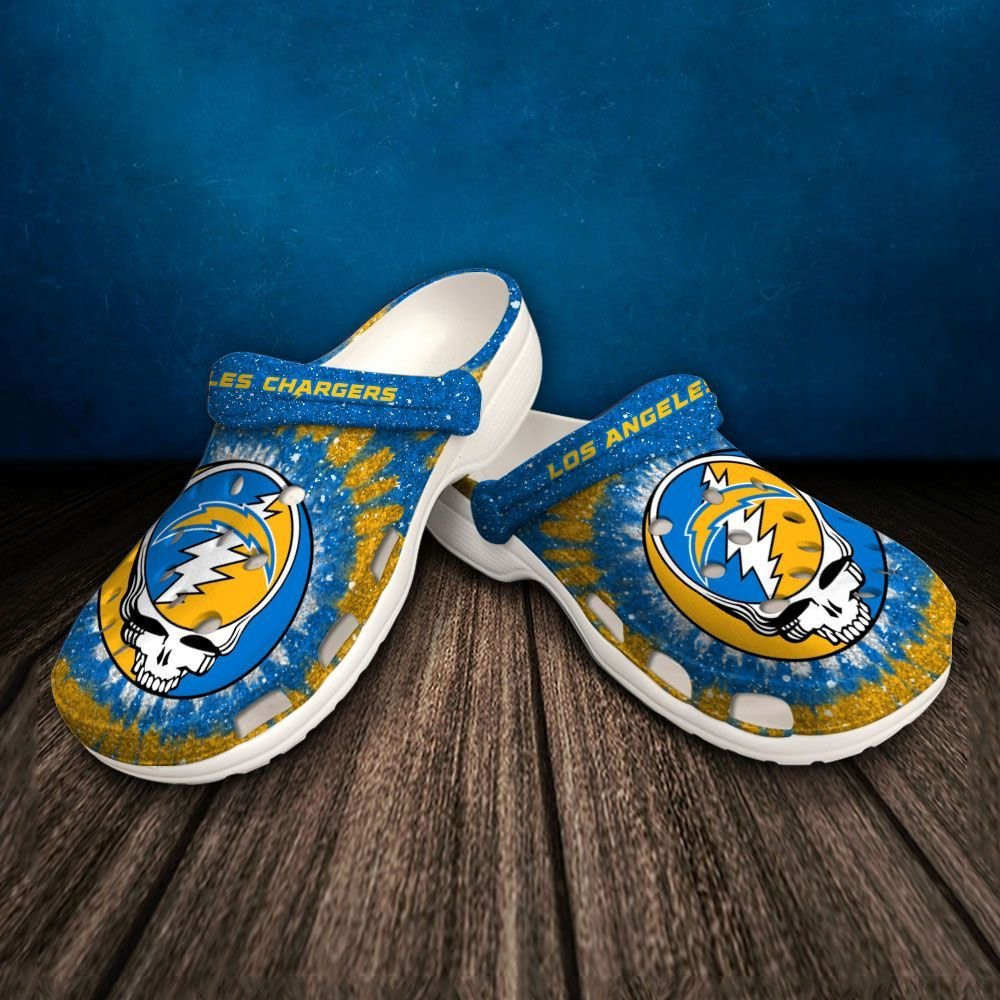 Personalized LaChargers Football Team Crocs Clog Custom Name Shoes