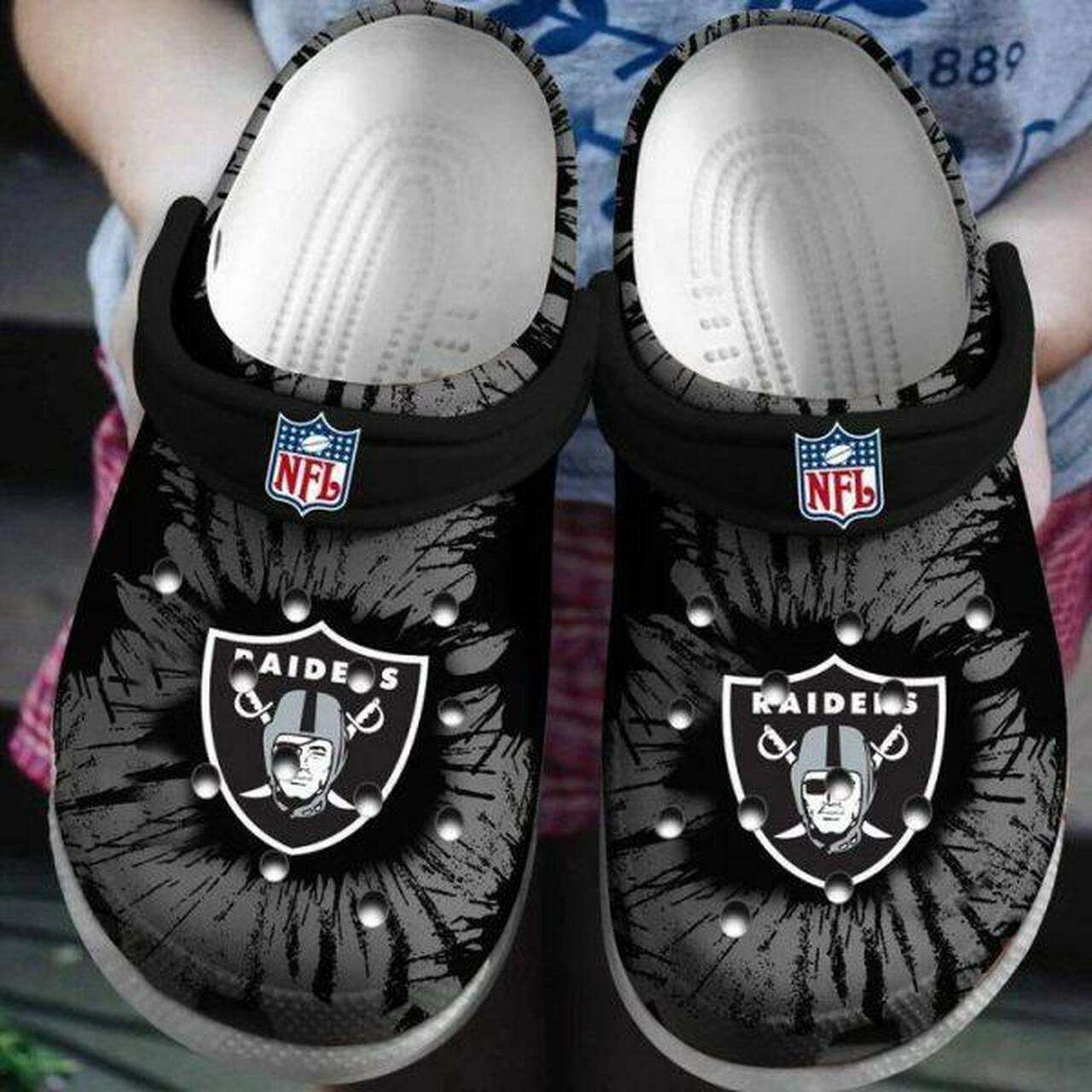Personalized LaRaiders Football Team Crocs Clog Custom Name Shoes