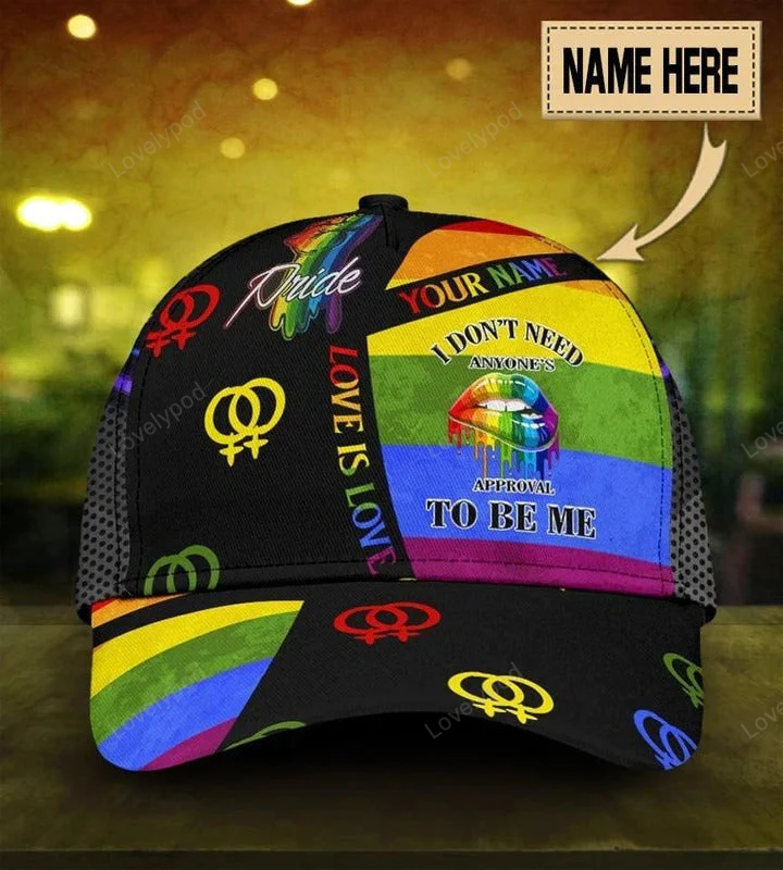 Personalized Lgbt Baseball Cap Hat, Pride Love Wins Lgbt Classic Cap Hat Trucker Hats Custom Hats Gifts For Men & Women