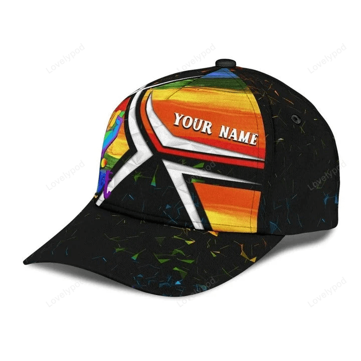 Personalized Lgbt Baseball Cap, There're Different Ways To Be Beautiful Lgbt 3D Classic Cap Hat Trucker Hats Custom Hats Gifts For Men & Women