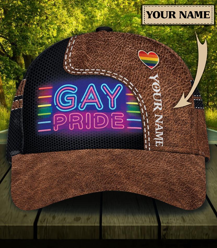 Personalized LGBT Classic Cap Trucker Hats Custom Hats Gifts For Men & Women