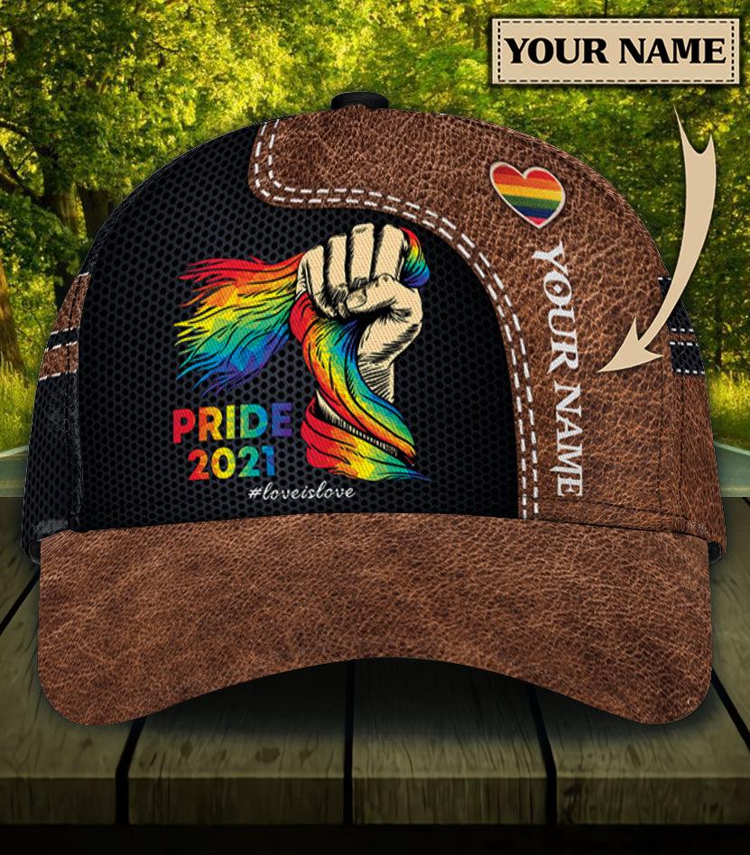 Personalized LGBT Classic Cap Trucker Hats Custom Hats Gifts For Men & Women