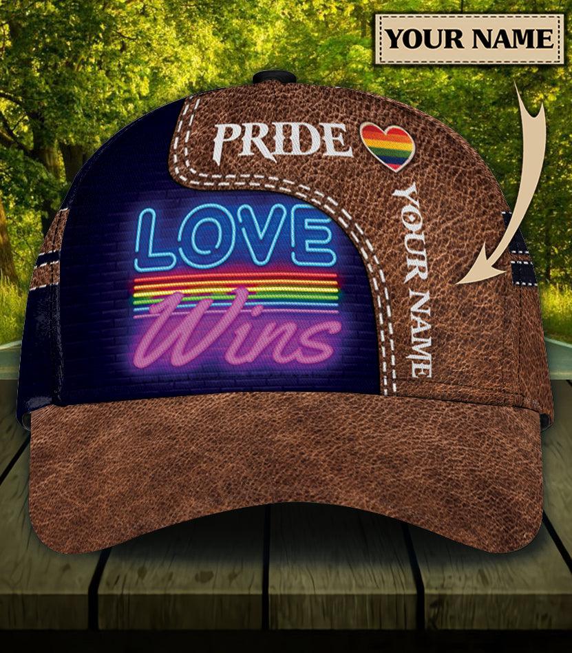 Personalized LGBT Classic Cap Trucker Hats Custom Hats Gifts For Men & Women