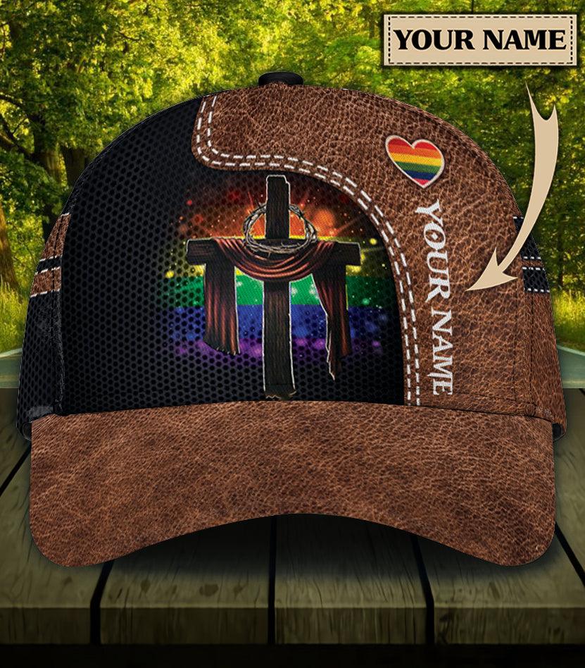 Personalized LGBT Classic Cap Trucker Hats Custom Hats Gifts For Men & Women