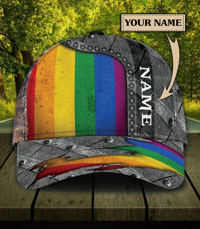 Personalized LGBT Classic Cap Trucker Hats Custom Hats Gifts For Men & Women