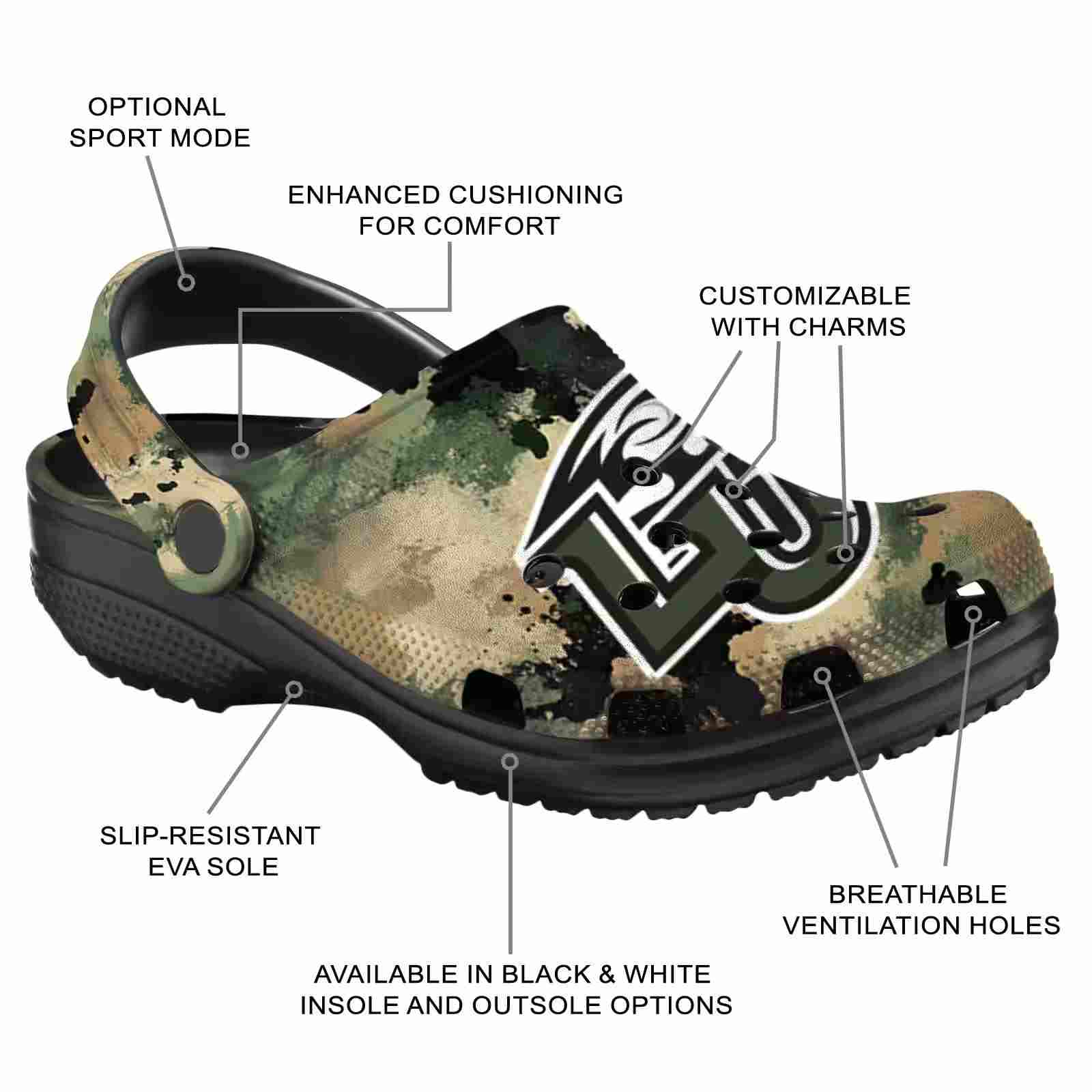 Personalized Liberty Flames Camouflage Craze ClogTVC1801698 - Image 5