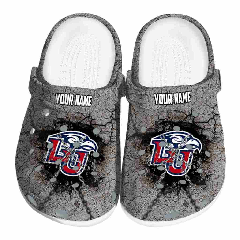 Personalized Liberty Flames Cracked Ground Texture ClogTVC1801712
