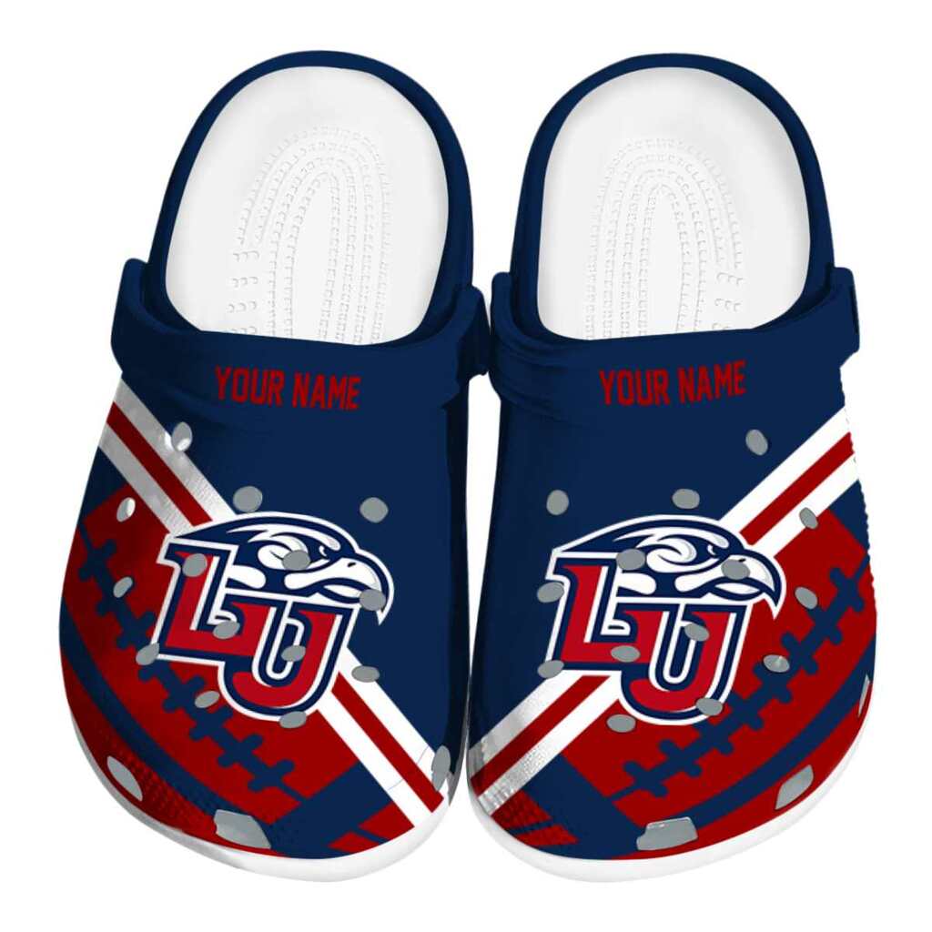 Personalized Liberty Flames Football Motif ClogTVC1801791