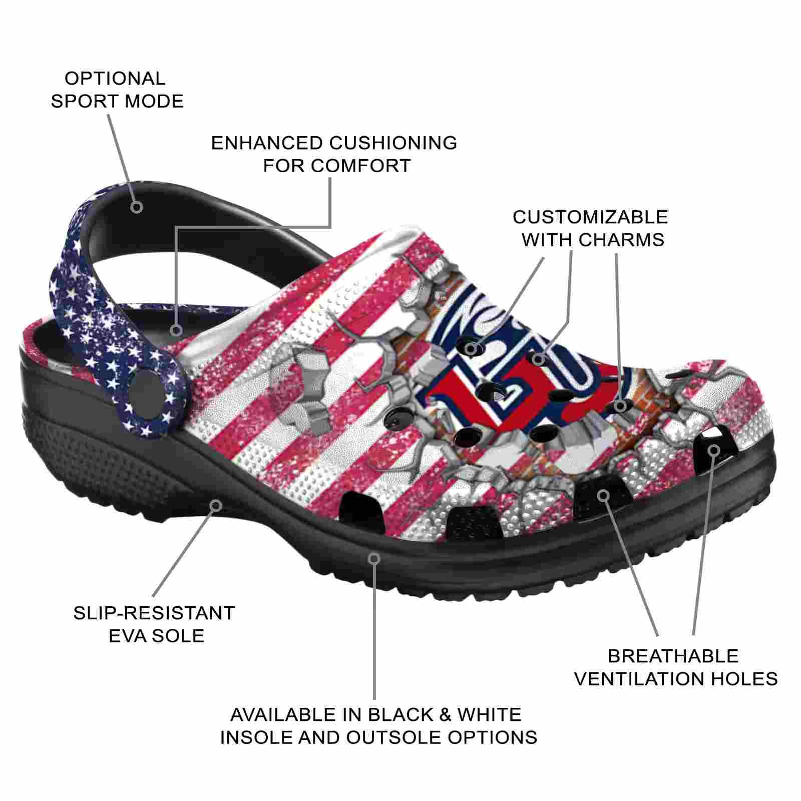 Personalized Liberty Flames Freedom Splinter ClogTVC1801819 - Image 5