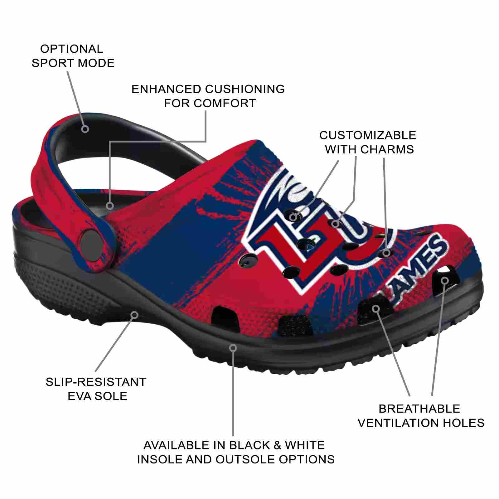 Personalized Liberty Flames Paint Splatter Graphics ClogTVC1801725 - Image 5