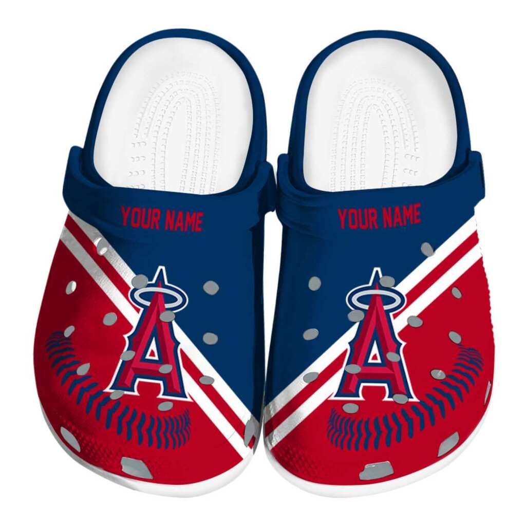Personalized Los Angeles Angels Baseball Motif ClogTVC180131