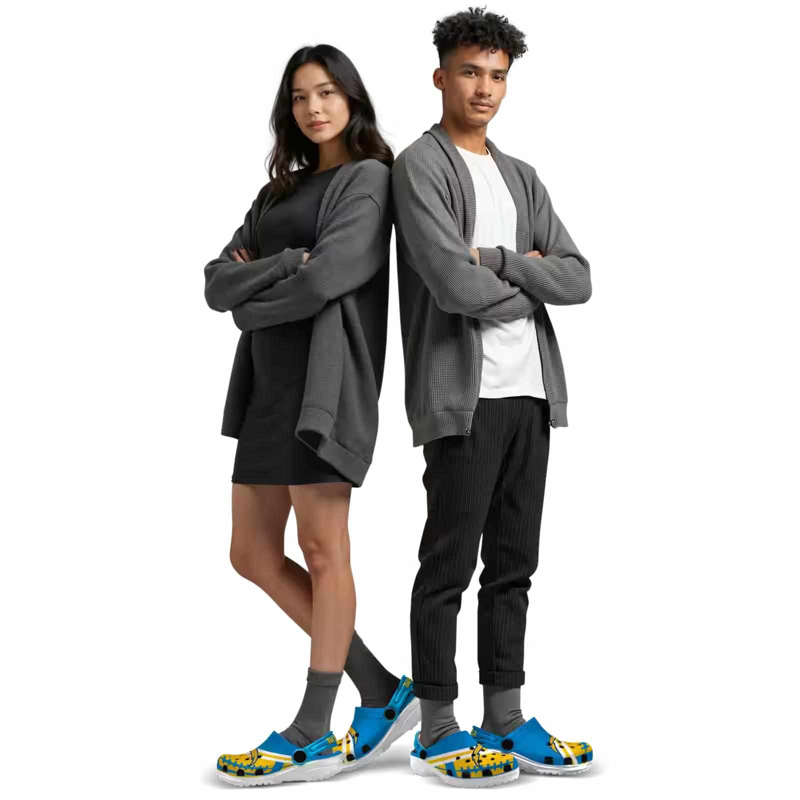 Personalized Los Angeles Chargers Football Motif ClogTVC180110 - Image 7