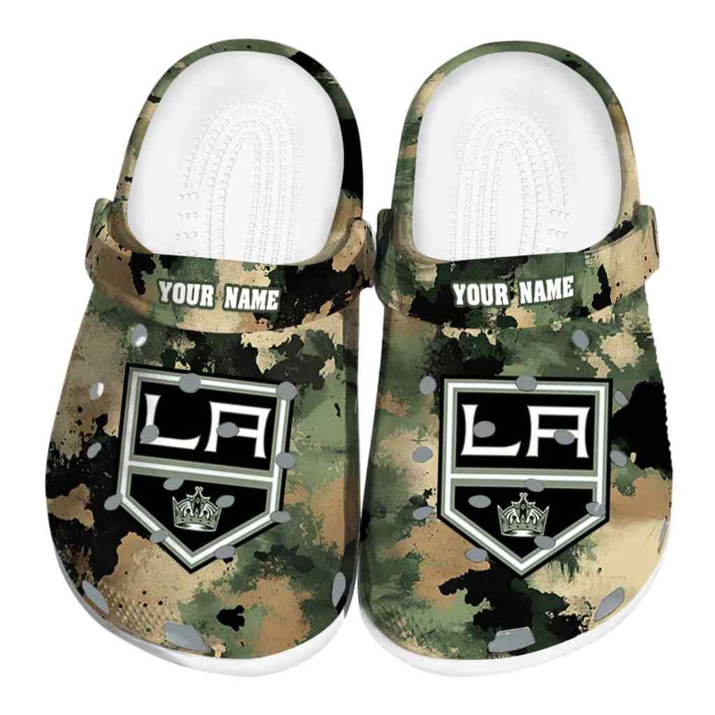 Personalized Los Angeles Kings Camouflage Craze ClogTVC1801878