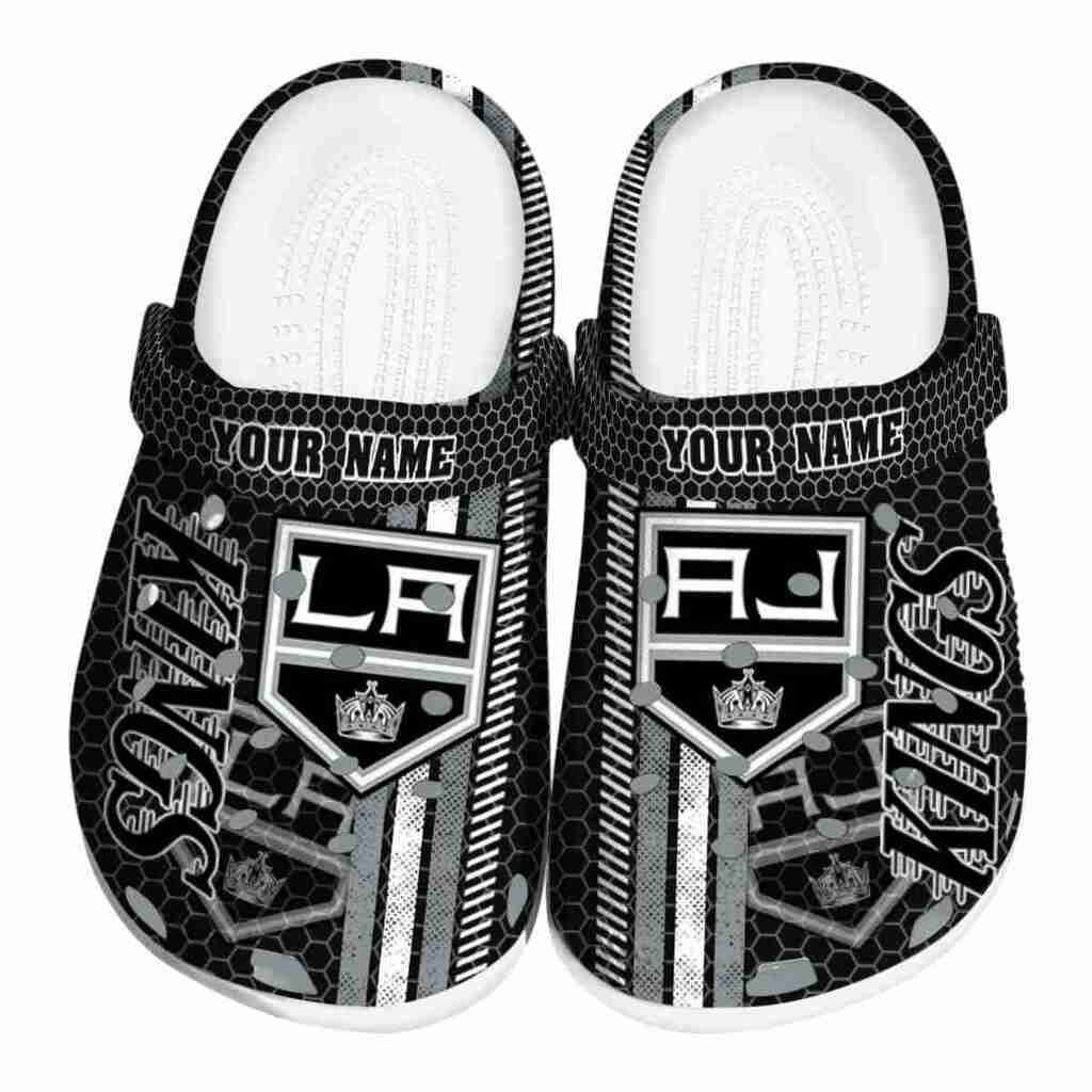 Personalized Los Angeles Kings Contrasting Stripes ClogTVC1801878