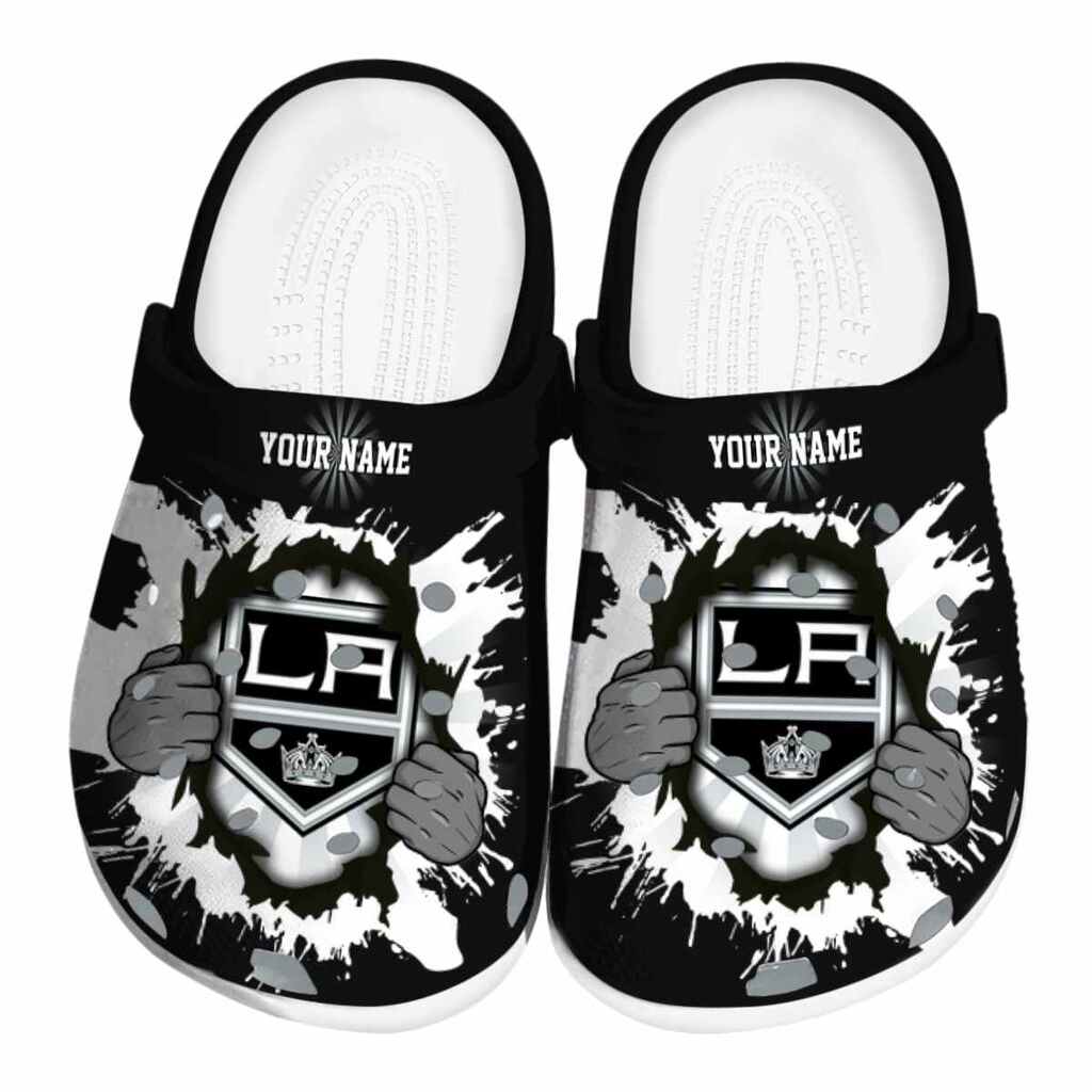 Personalized Los Angeles Kings Gripping Hand ClogTVC1801878