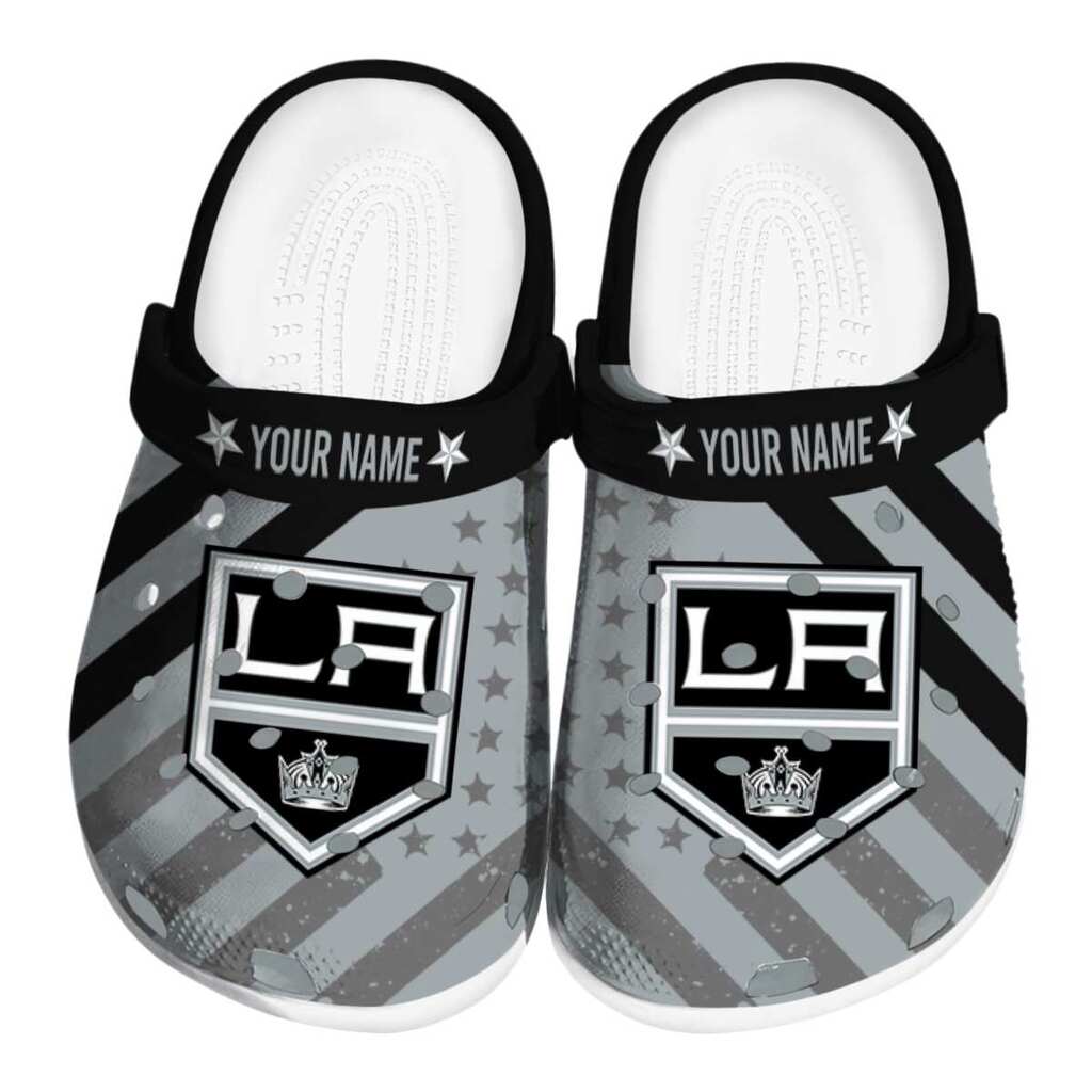Personalized Los Angeles Kings Star-Spangled Graphic ClogTVC1801878