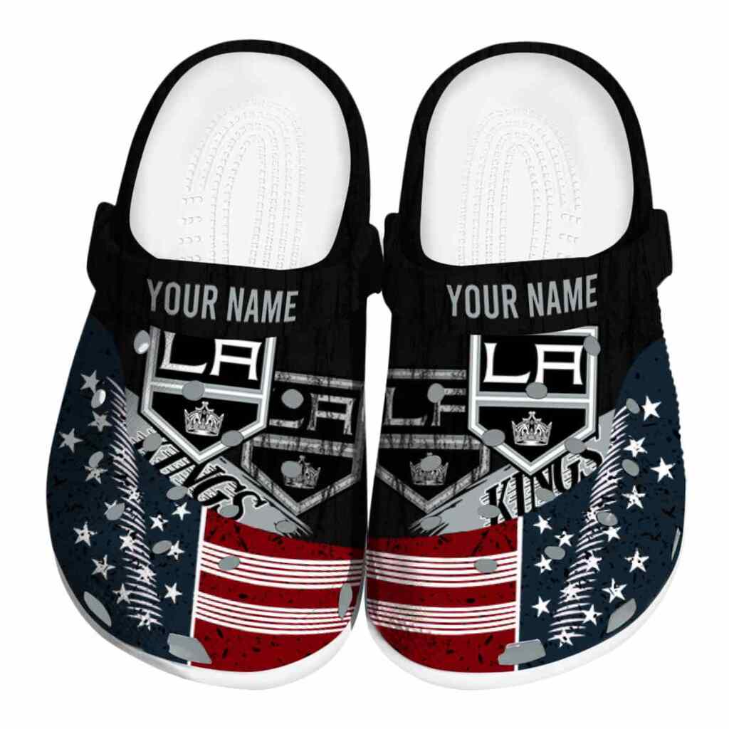 Personalized Los Angeles Kings Star-Spangled Side Pattern ClogTVC1801855