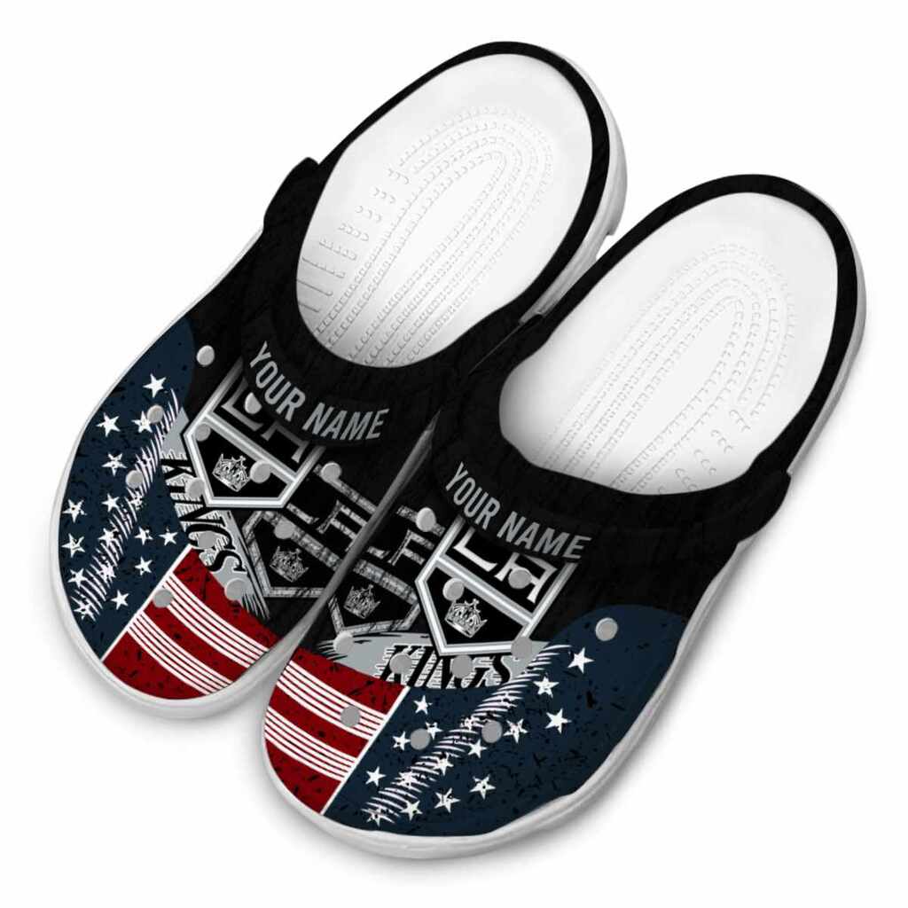 Personalized Los Angeles Kings Star-Spangled Side Pattern ClogTVC1801855 - Image 4