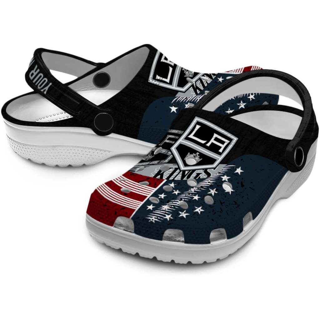 Personalized Los Angeles Kings Star-Spangled Side Pattern ClogTVC1801855 - Image 3