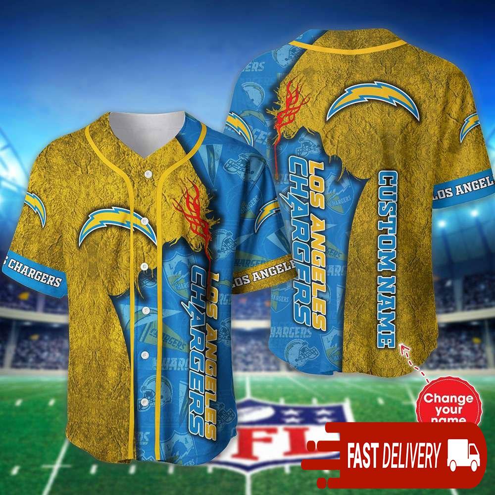 Personalized Los Angeles Rams Baseball Jersey Shirt NLF Gifts For Fans