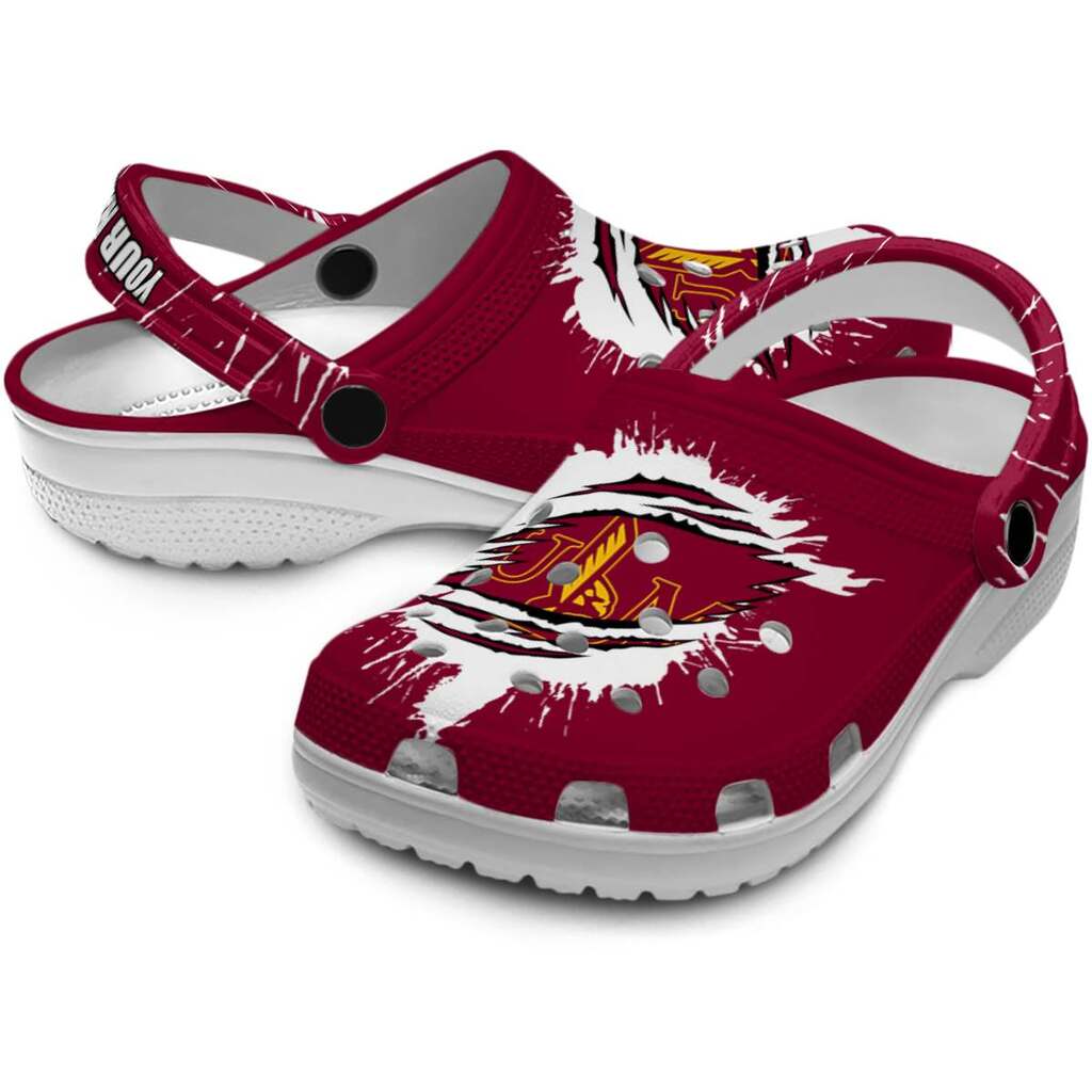 Personalized Louisiana-Monroe Warhawks Splash Motif Background ClogTVC1801725 - Image 3