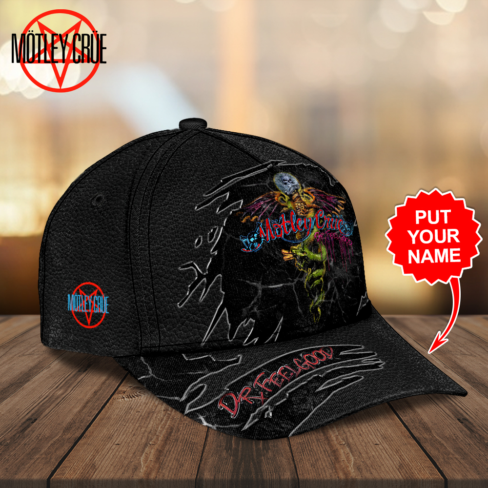 Personalized Mötley Crüe Music Personalized Cap For Fan Baseball Cap Classic Hat