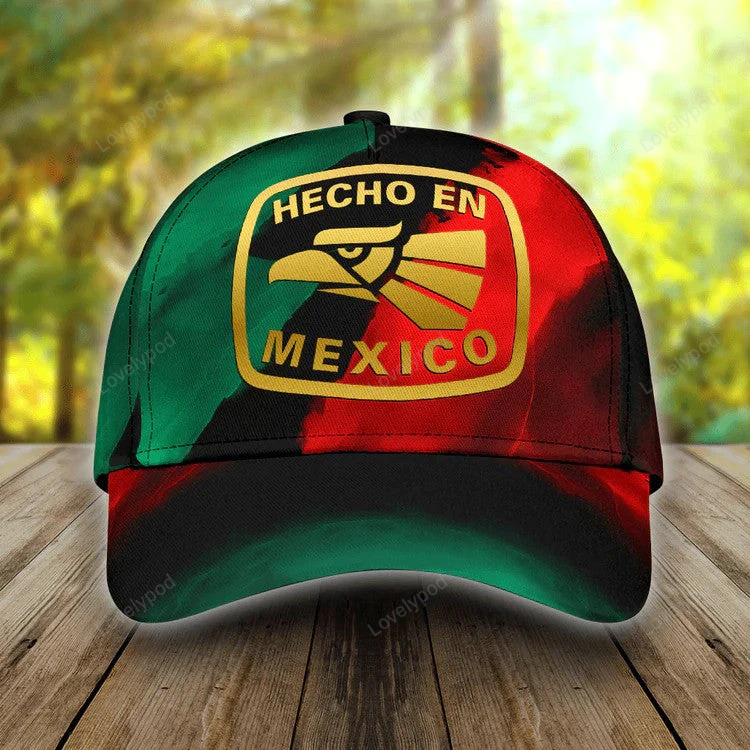 Personalized Mexican 3D Baseball Cap for Men & Women, Mexican community in the US Hat Trucker Hats Custom Hats Gifts For Men & Women