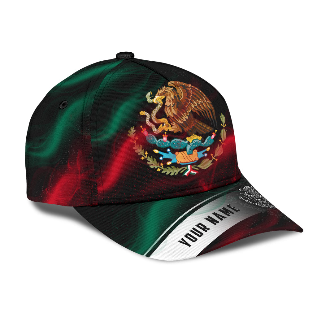 Personalized Mexico Smoke 3D Classic Cap, Baseball Hat For Mexican, Mexico Hat Cap Trucker Hats Custom Hats Gifts For Men & Women