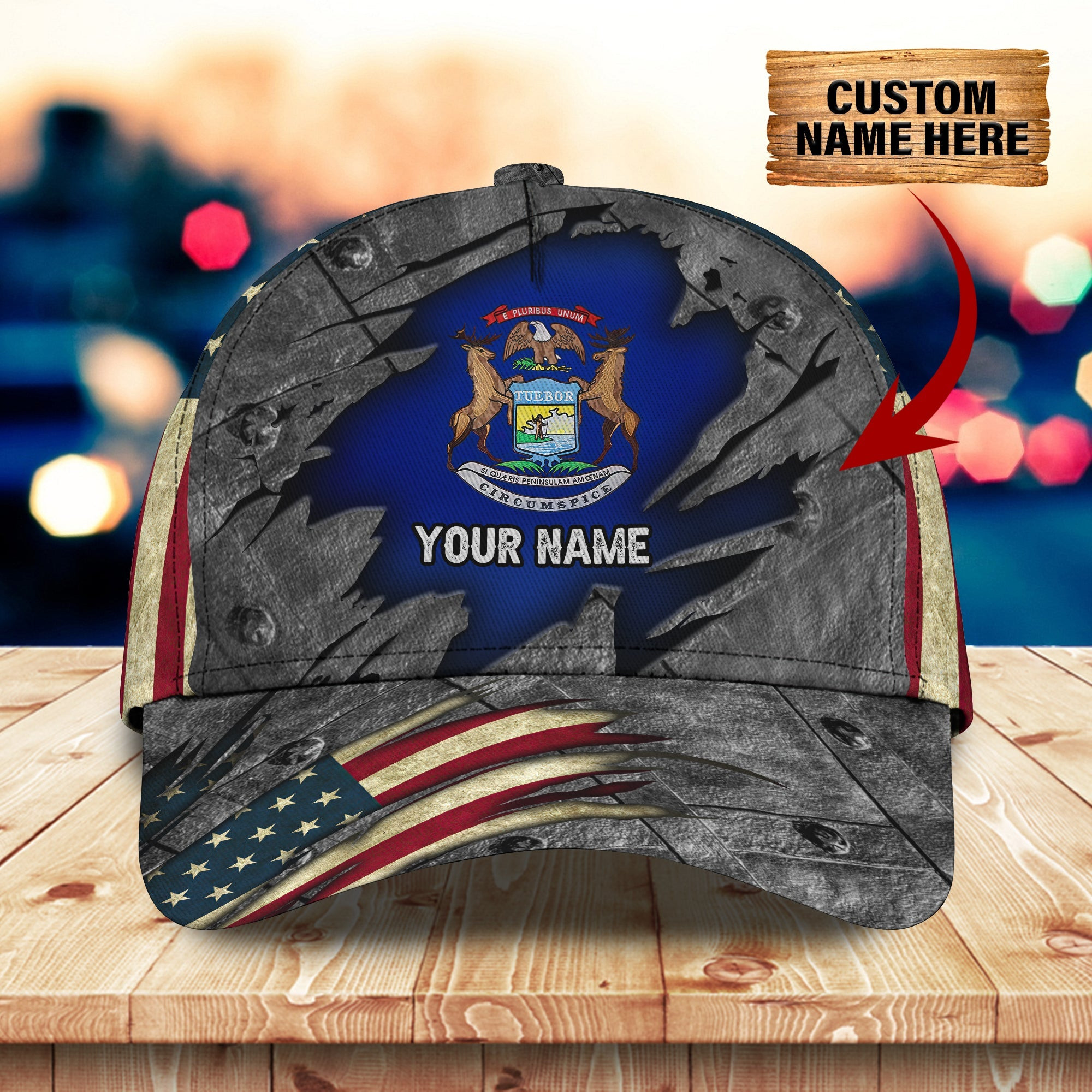 Personalized Michigan State Classic Cap Trucker Hats Custom Hats Gifts For Men & Women
