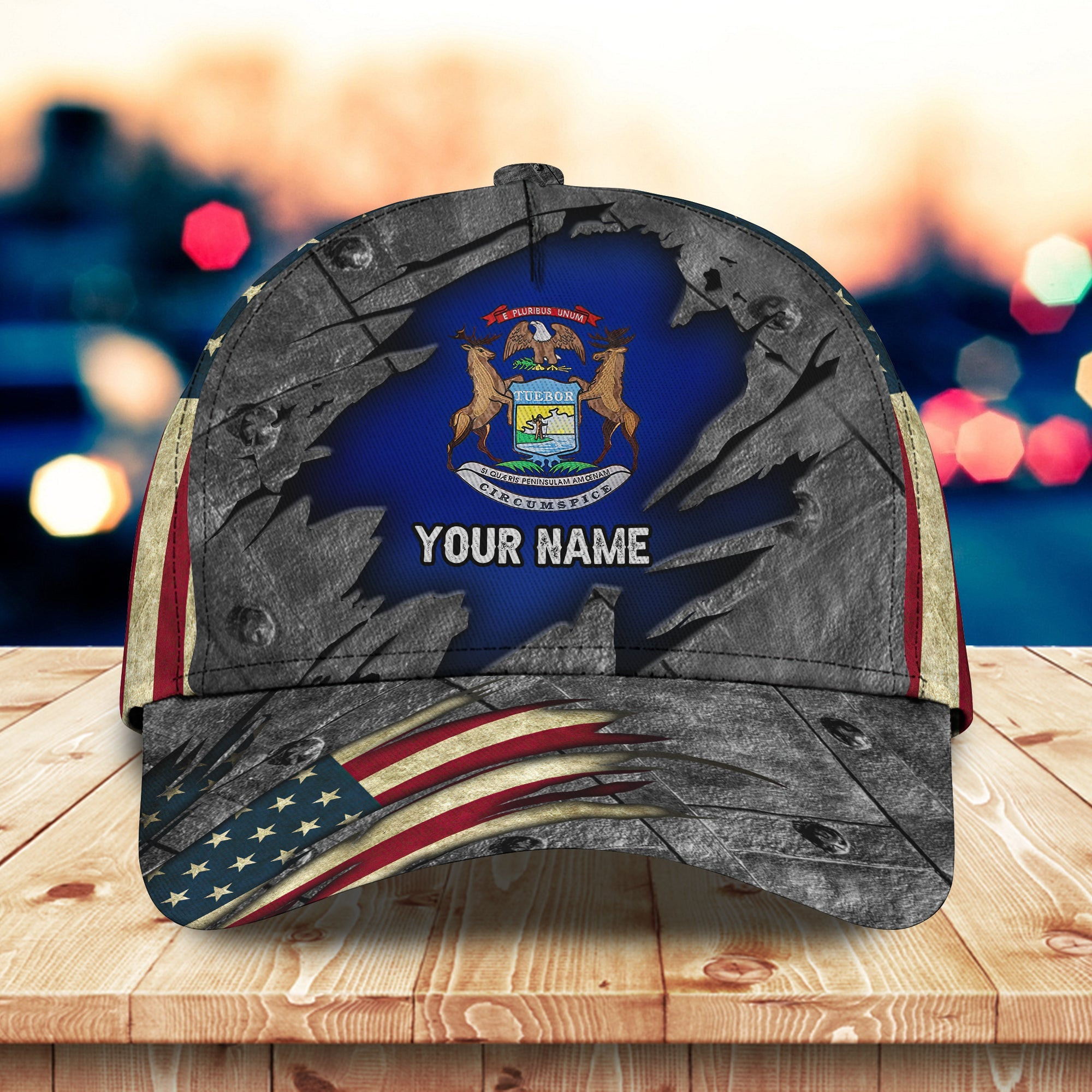 Personalized Michigan State Classic Cap Trucker Hats Custom Hats Gifts For Men & Women