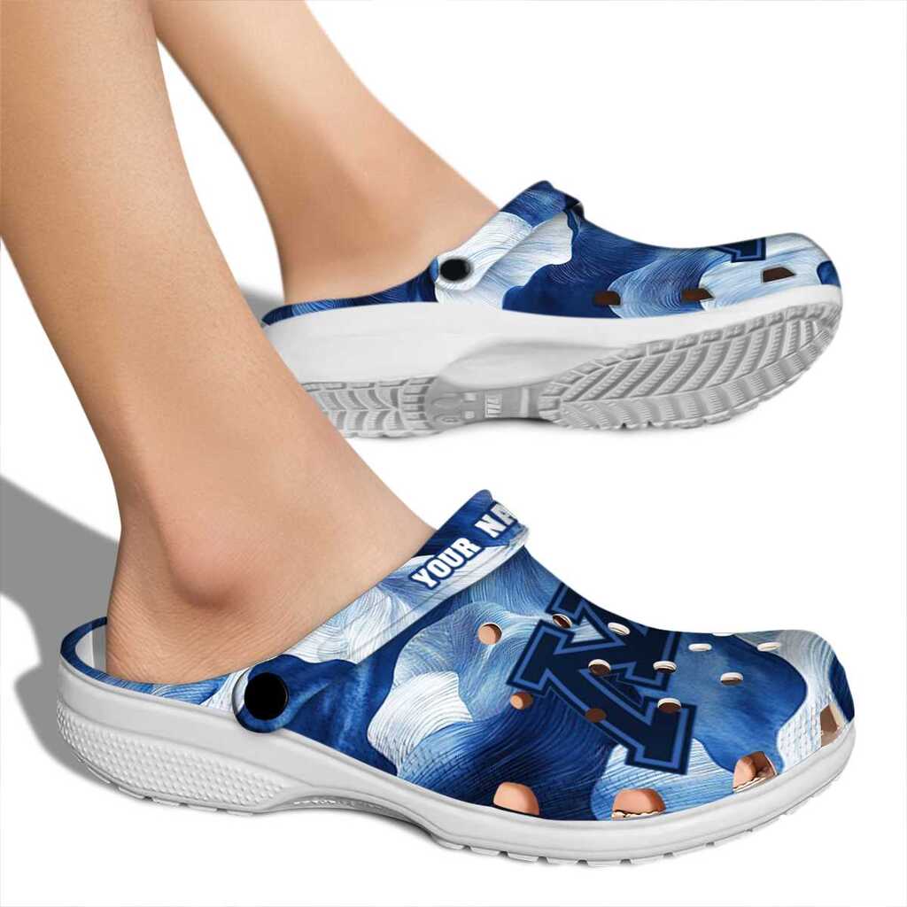 Personalized Minnesota Golden Gophers Ocean Waves ClogTVC1801705 - Image 2