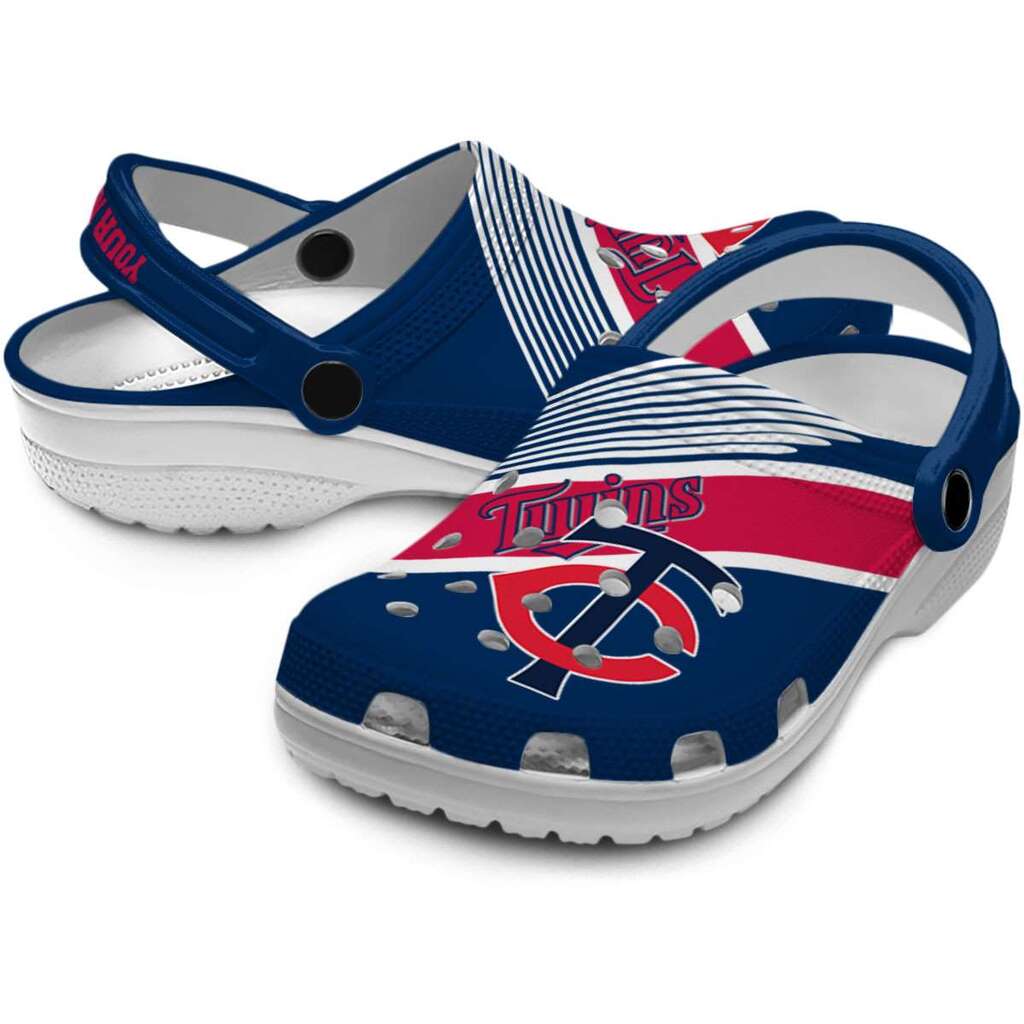 Personalized Minnesota Twins Vibrant Dual-Tone ClogTVC180115 - Image 3