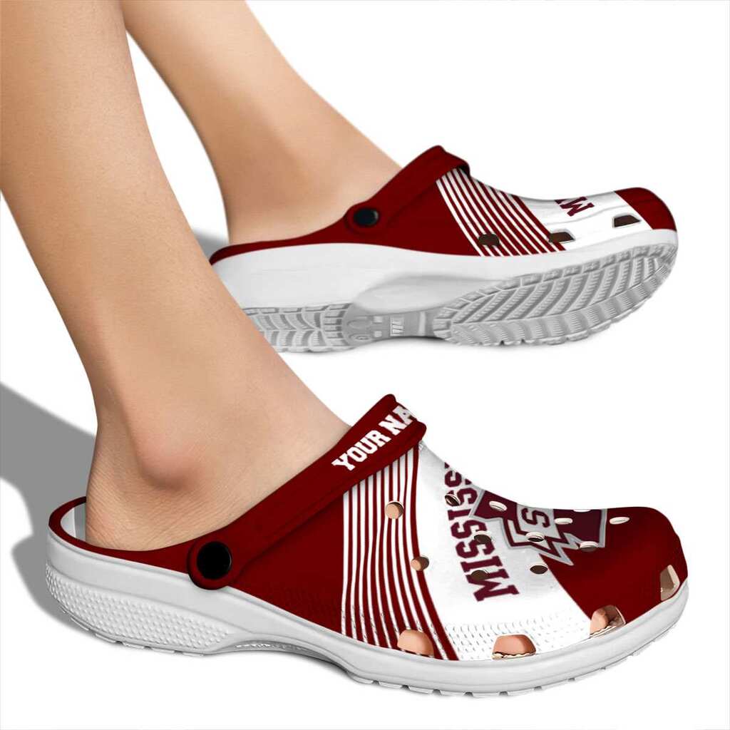 Personalized Mississippi State Bulldogs Vibrant Dual-Tone ClogTVC180114 - Image 2