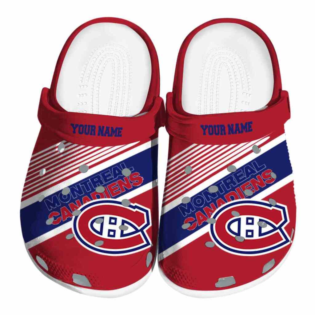 Personalized Montreal Canadiens Vibrant Dual-Tone ClogTVC1801881