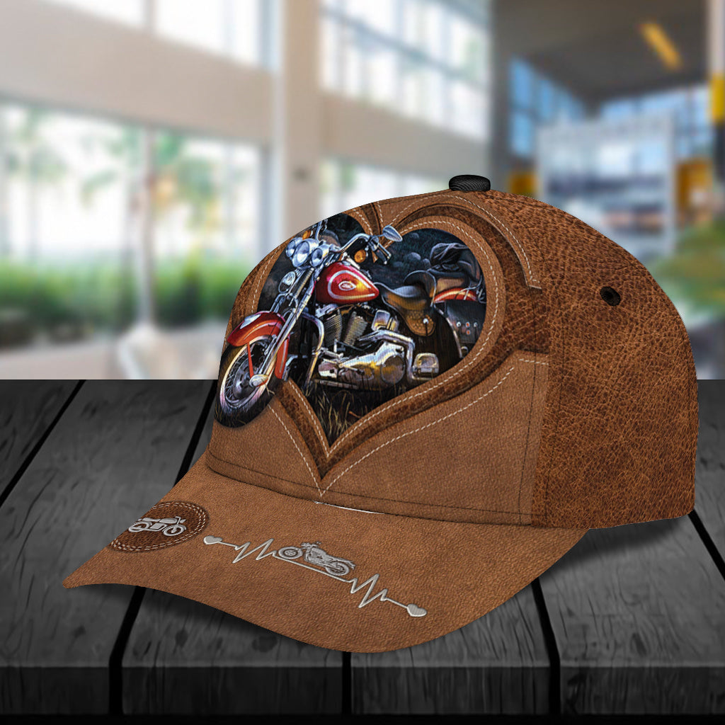 Personalized Motorcycle Classic Cap, Gift for Motorcycle Lovers, Motorcycle Riders Trucker Hats Custom Hats Gifts For Men & Women