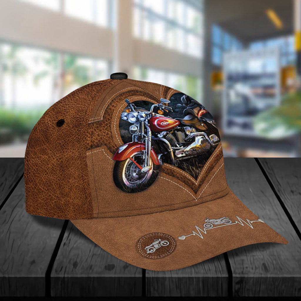 Personalized Motorcycle Classic Cap, Gift for Motorcycle Lovers, Motorcycle Riders Trucker Hats Custom Hats Gifts For Men & Women