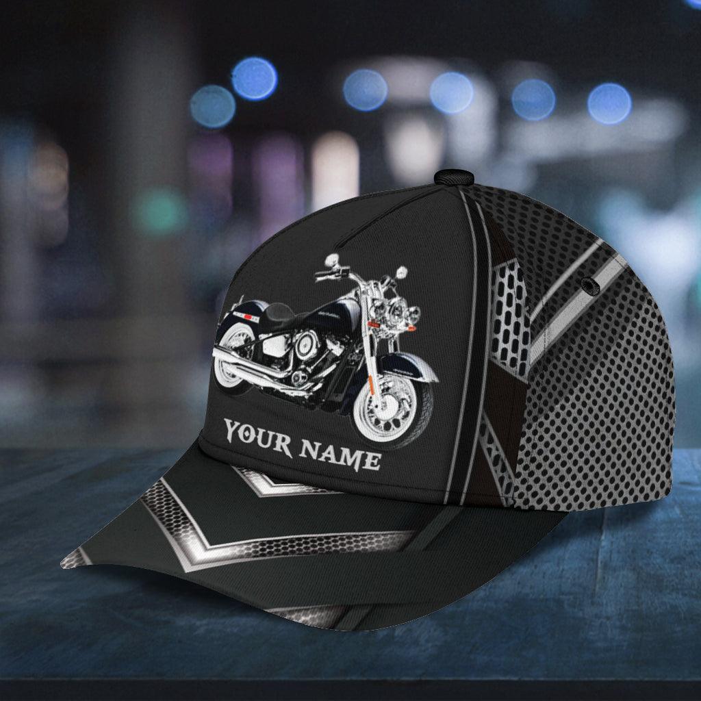 Personalized Motorcycle Classic Cap, Personalized Gift for Motorcycle Lovers, Motorcycle Riders Trucker Hats Custom Hats Gifts For Men & Women