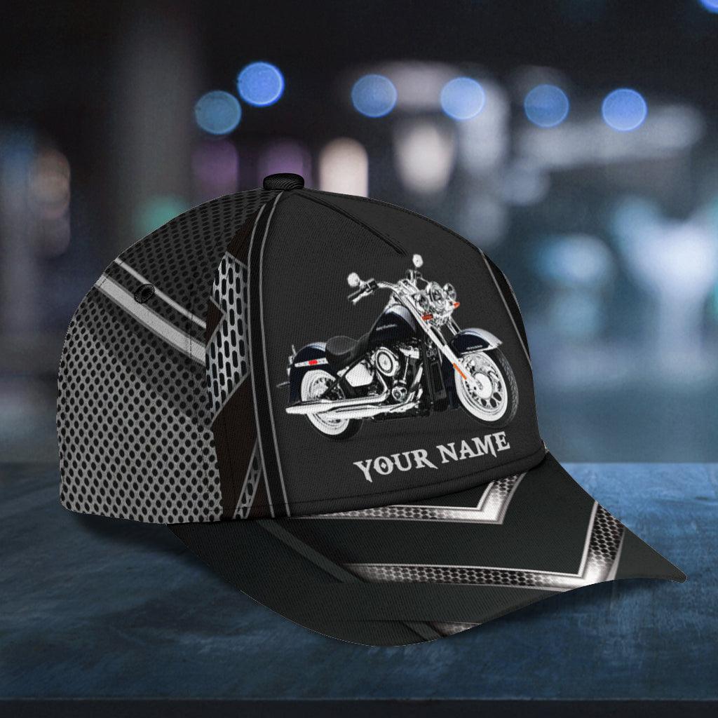 Personalized Motorcycle Classic Cap, Personalized Gift for Motorcycle Lovers, Motorcycle Riders Trucker Hats Custom Hats Gifts For Men & Women