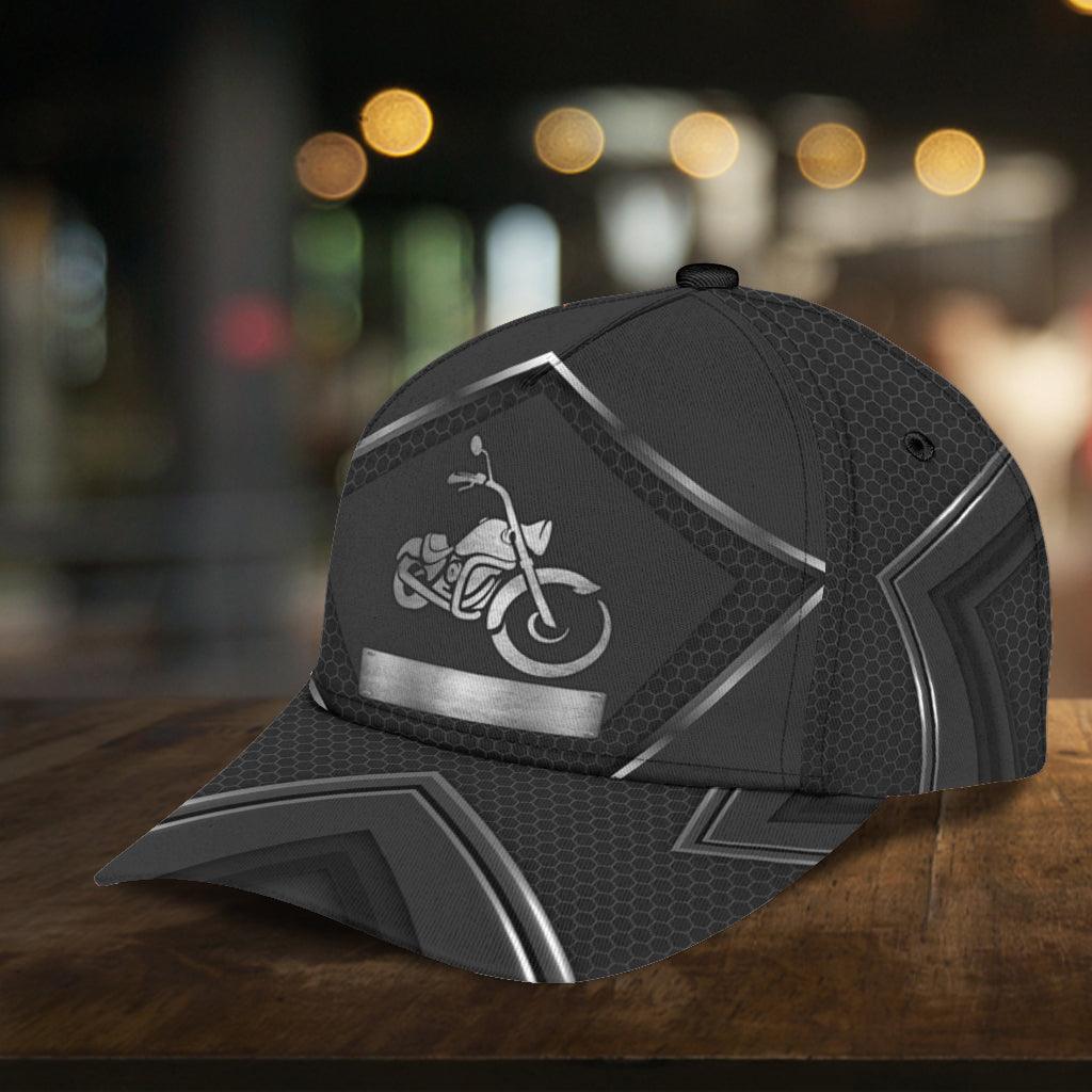 Personalized Motorcycle Classic Cap, Personalized Gift for Motorcycle Lovers, Motorcycle Riders Trucker Hats Custom Hats Gifts For Men & Women