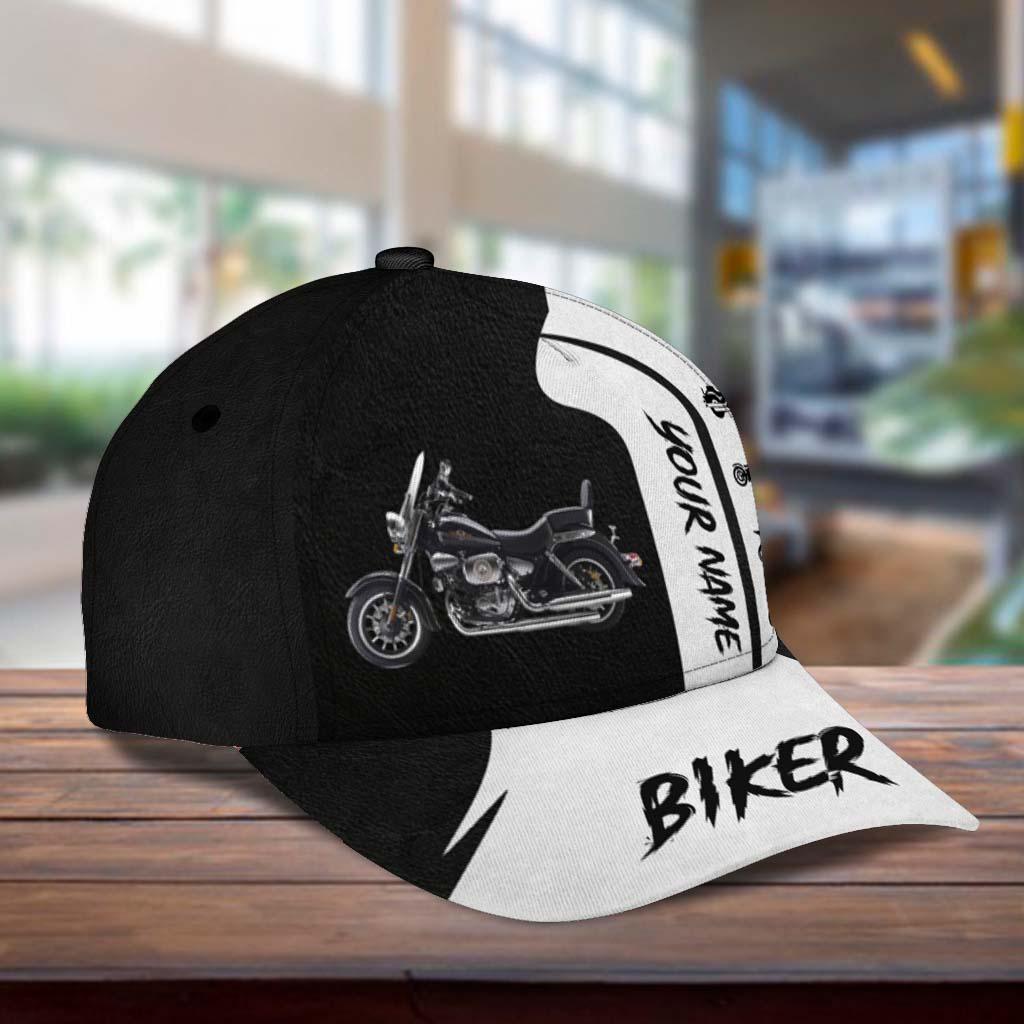 Personalized Motorcycle Classic Cap, Personalized Gift for Motorcycle Lovers, Motorcycle Riders Trucker Hats Custom Hats Gifts For Men & Women